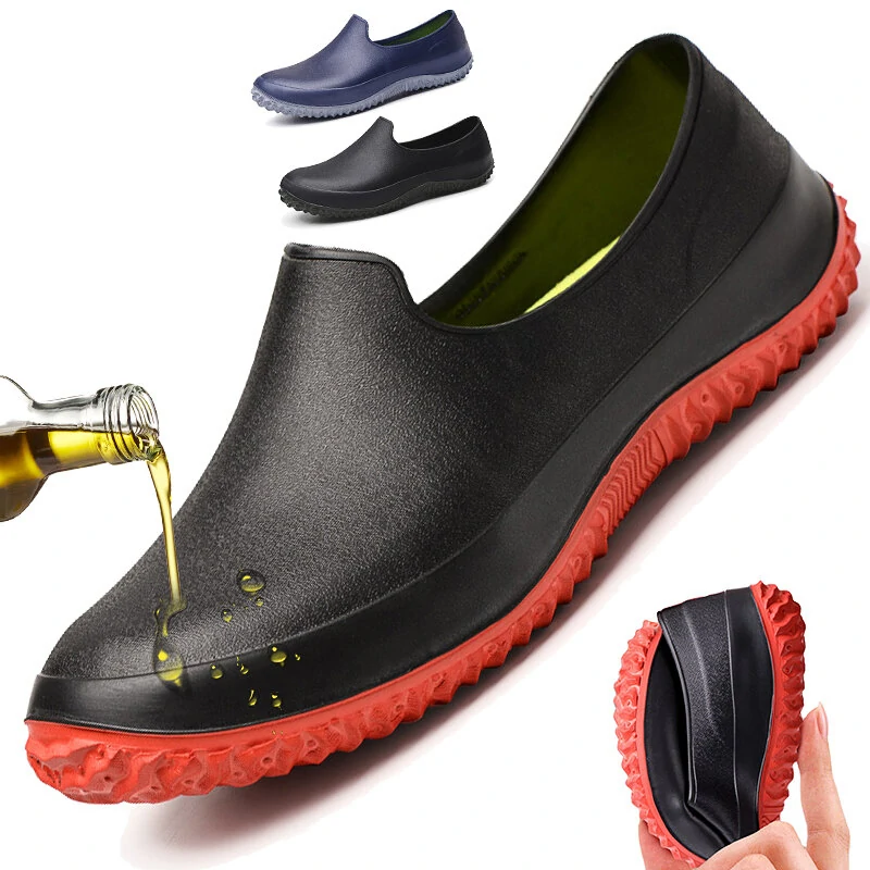 (image for) Mens Slip-on Fishing Shoes Sandals Soft Breathable Non-slip Outdoor Sports Shoes Safety Shoes