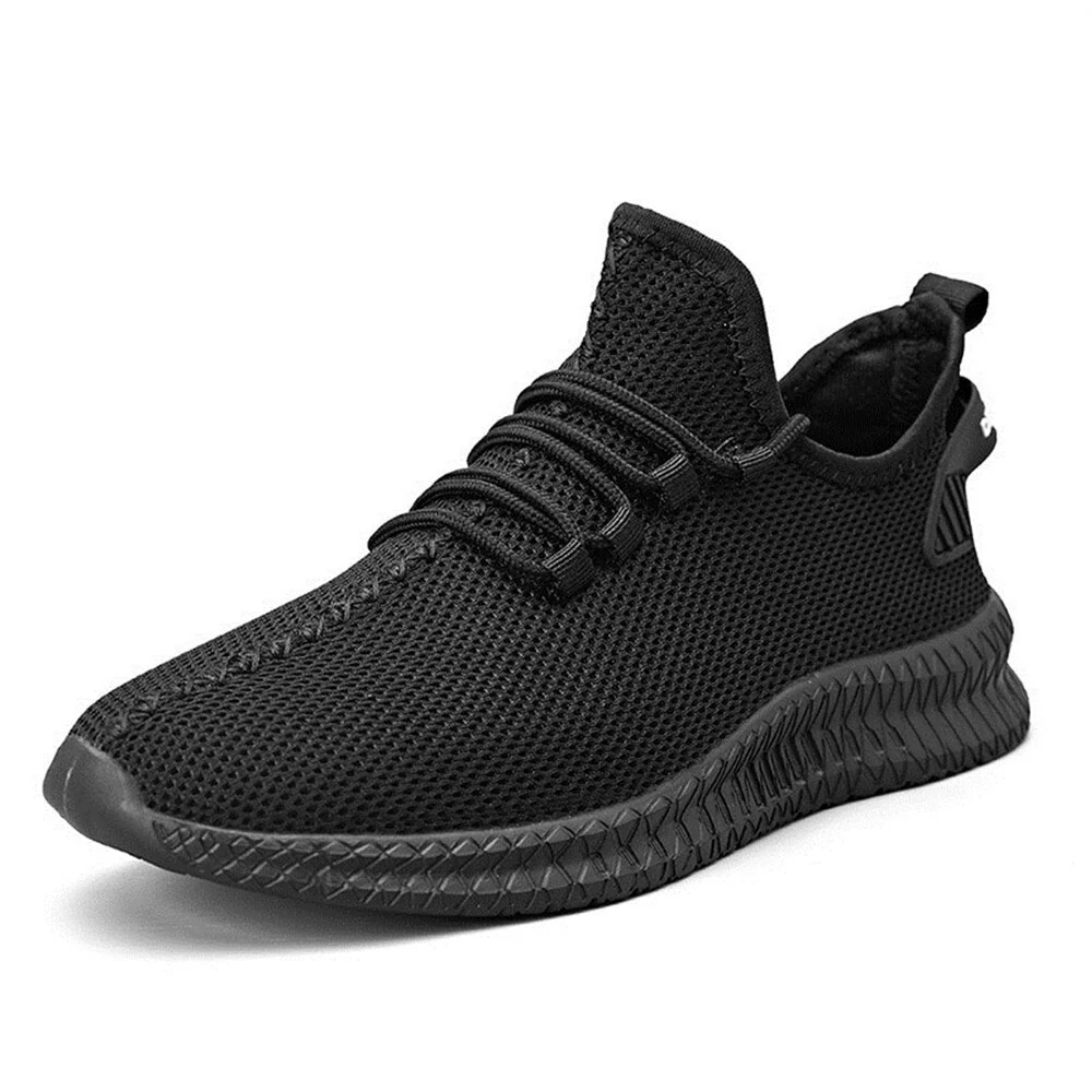 (image for) TENGOO Men's Running Shoes Antibacterial Ultralight Breathable Sports Shoes Walking Shockproof Casual Sneakers for Outdoor Jogging Climbing Cycling