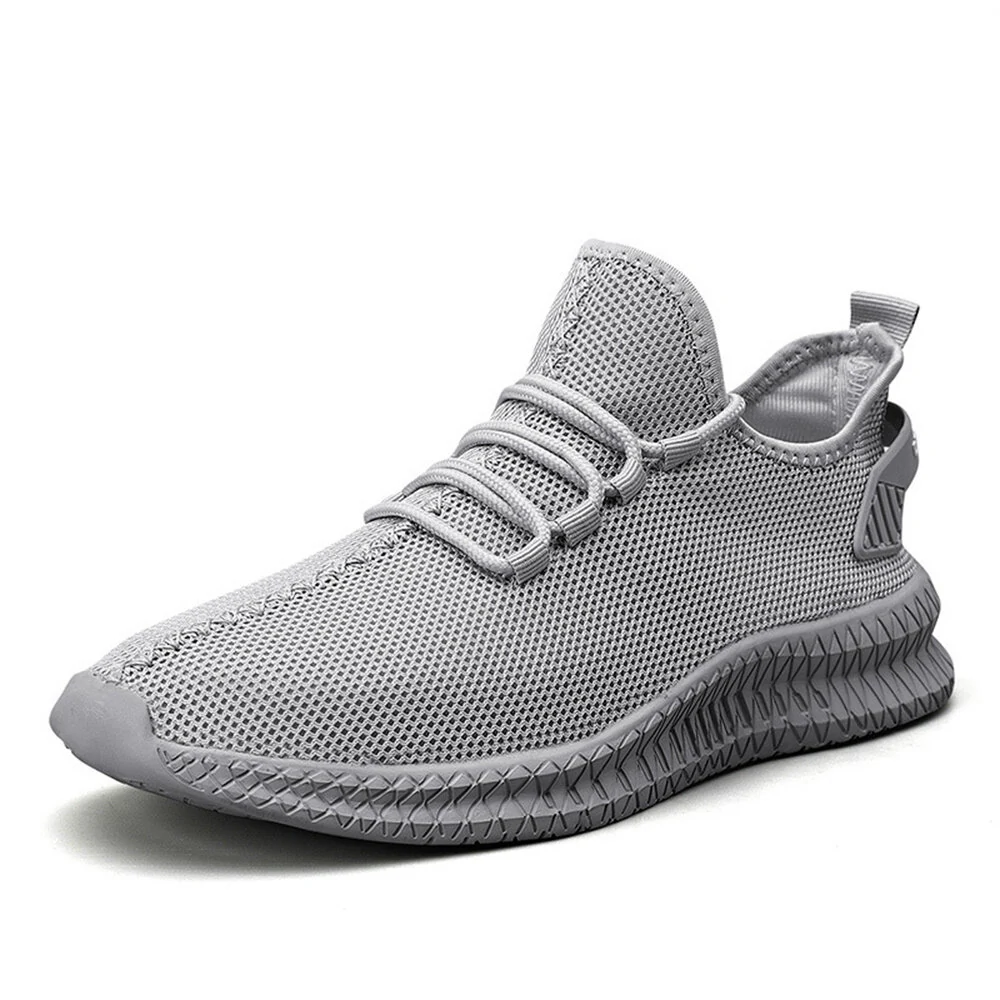(image for) TENGOO Men's Running Shoes Antibacterial Ultralight Breathable Sports Shoes Walking Shockproof Casual Sneakers for Outdoor Jogging Climbing Cycling
