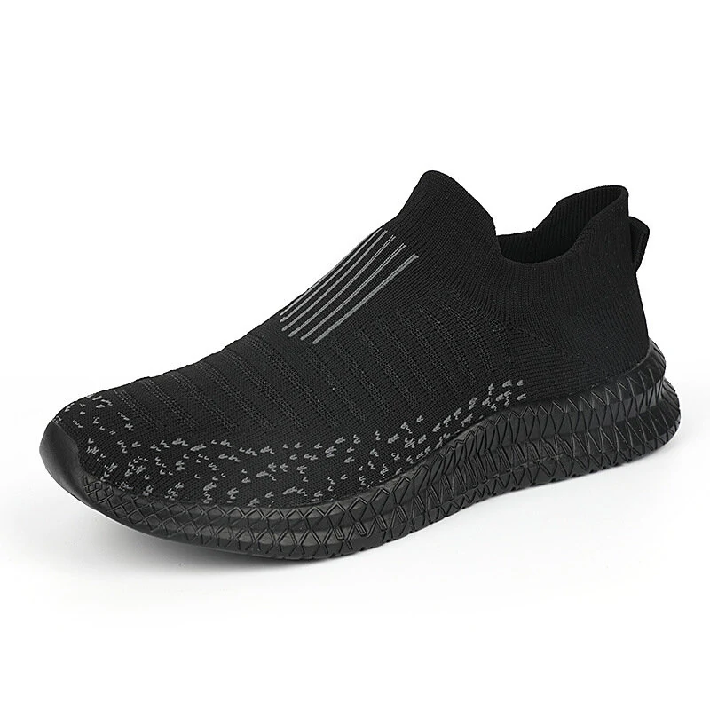 (image for) TENGOO Sports Leisure Shoes Breathable Anti Slip Shock-Absorbing Running Shoes Lightweight Safety Comfortable Men Mesh Shoes for Outdoor Jogging Climbing Cycling